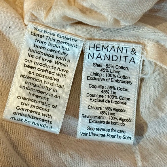NWT Hemant & Nandita
Leah Strapless Mini Dress Size M - Picture 13 of 14
